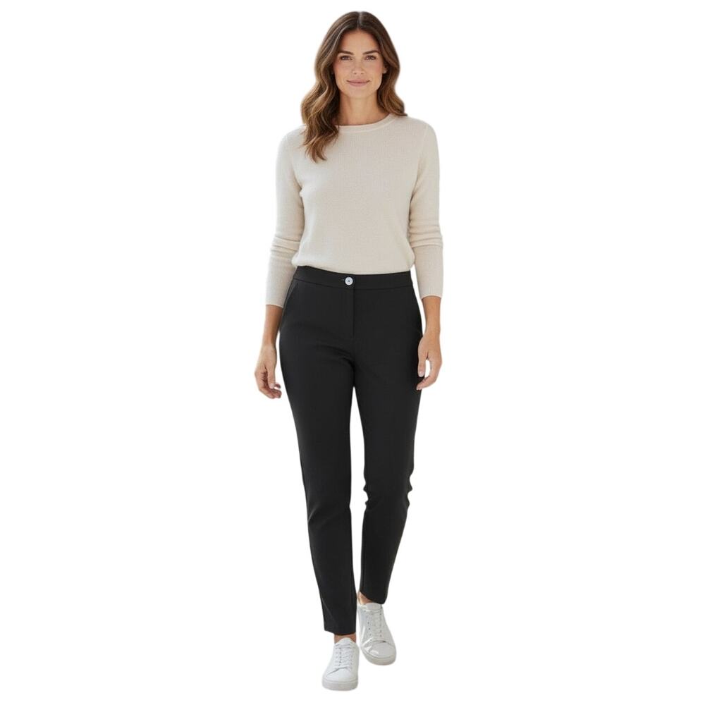 Theory treeca high waist pull on pants